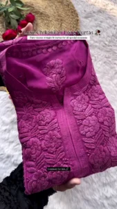 Luxe Chikankari Long Kurtas