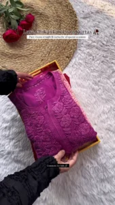 Luxe Chikankari Long Kurtas Vol.2